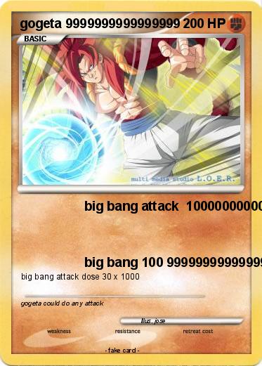 Pokemon gogeta 9999999999999999