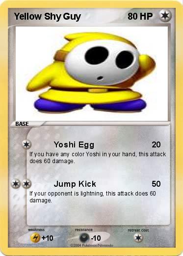 Pokemon Yellow Shy Guy