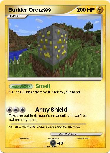Pokemon Budder Ore