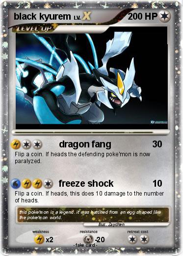 Pokemon black kyurem