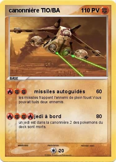 Pokemon canonnière TIO/BA