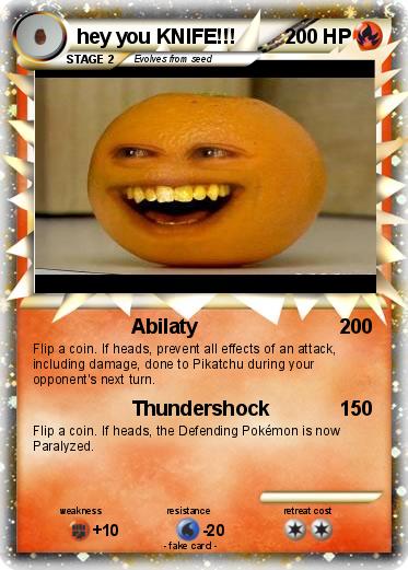 Pokemon hey you KNIFE!!!