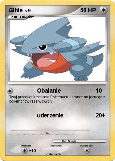 Pokemon Gible