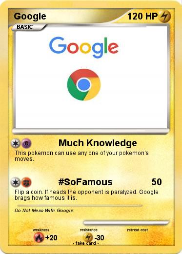 Pokemon Google