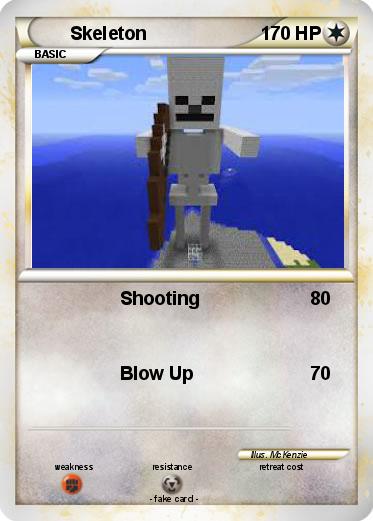 Pokemon Skeleton