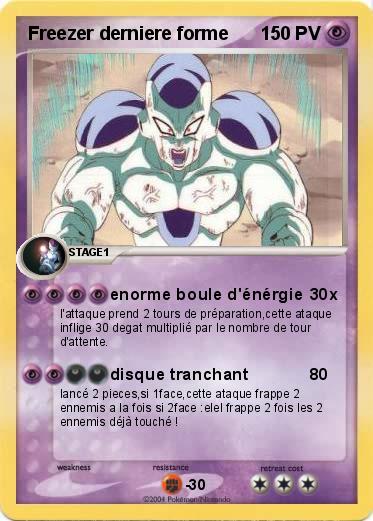 Pokemon Freezer derniere forme