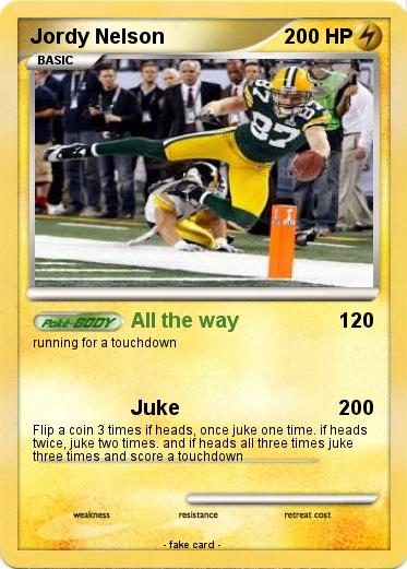 Pokemon Jordy Nelson