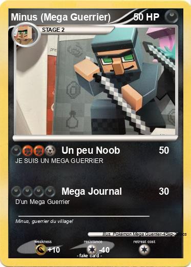 Pokemon Minus (Mega Guerrier)
