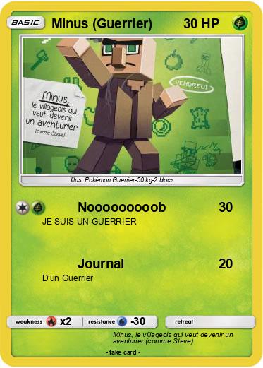 Pokemon Minus (Guerrier)