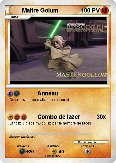 Pokemon Maitre Golum