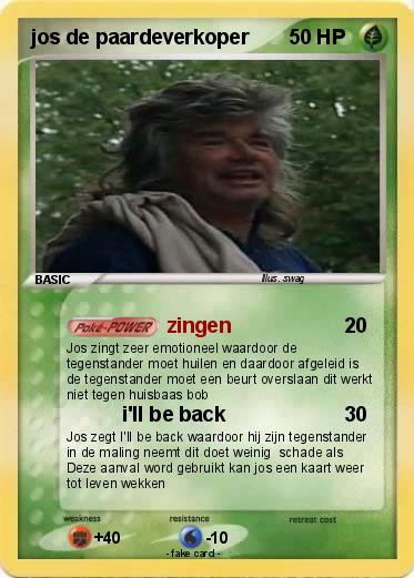 Pokemon jos de paardeverkoper