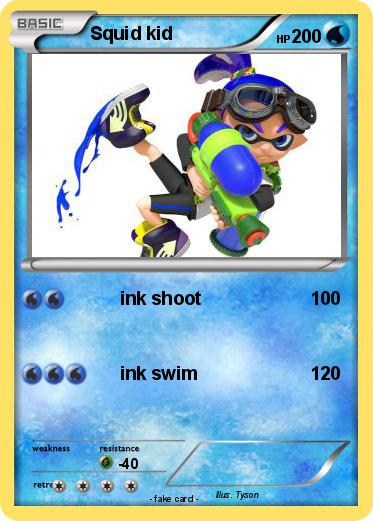 Pokemon Squid kid