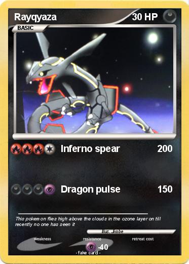 Pokemon Rayqyaza