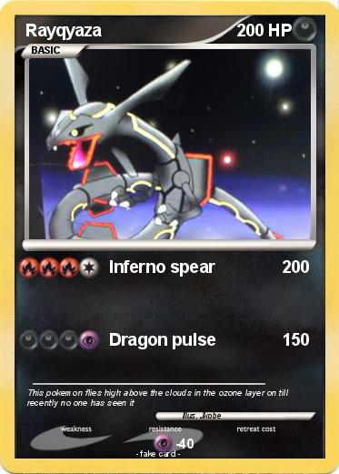 Pokemon Rayqyaza