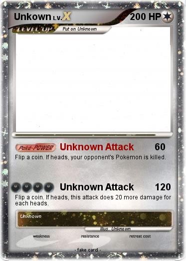 Pokemon Unkown