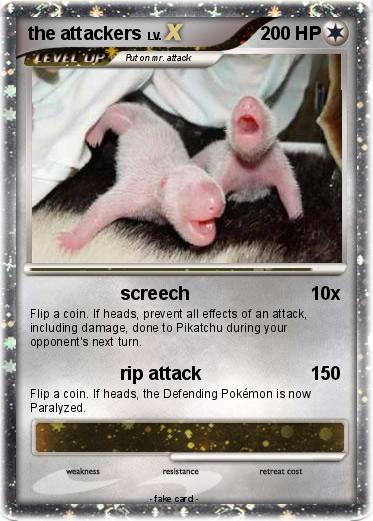 Pokemon the attackers