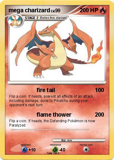 Pokemon mega charizard