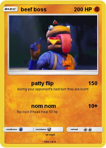 Pokemon beef boss