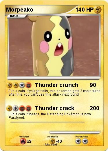 Pokemon Morpeako