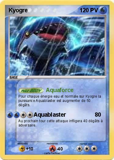Pokemon Kyogre