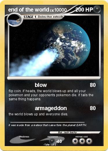 Pokemon end of the world
