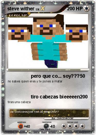 Pokemon steve wither