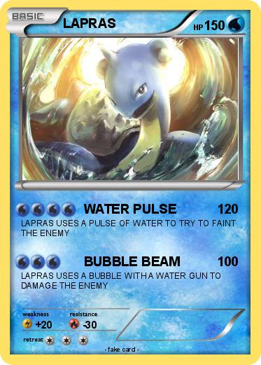 Pokemon LAPRAS