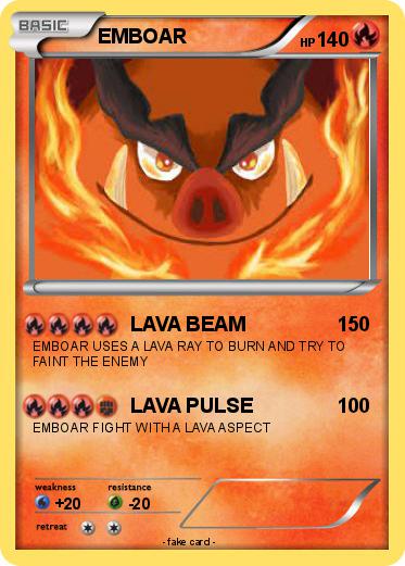 Pokemon EMBOAR