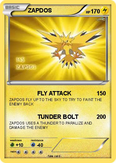 Pokemon ZAPDOS