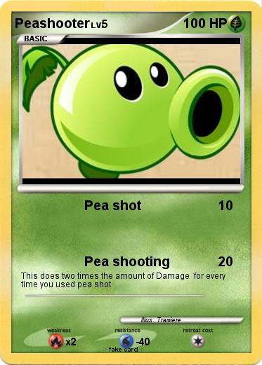 Pokemon Peashooter