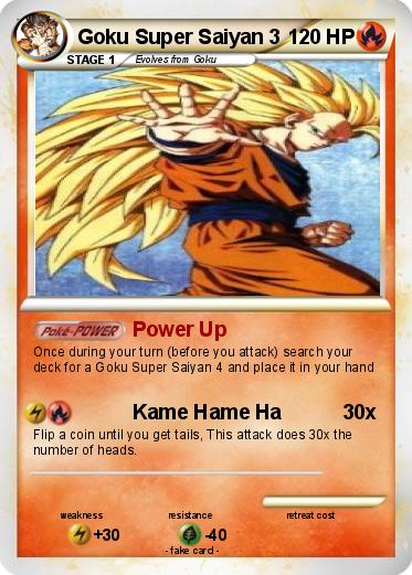 Pokemon Goku Super Saiyan 3