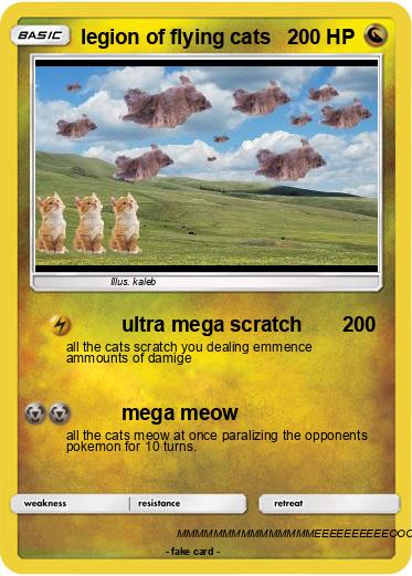 Pokemon legion of flying cats