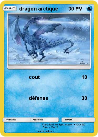 Pokemon dragon arctique
