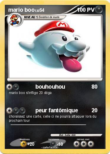 Pokemon mario boo
