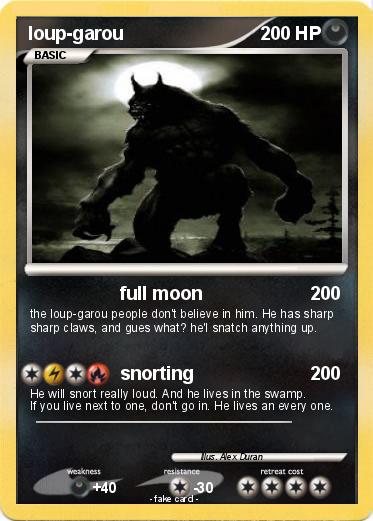Pokemon loup-garou