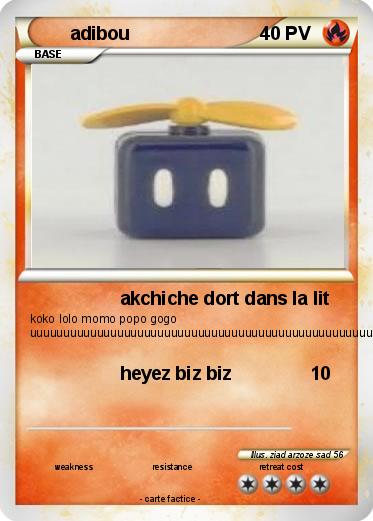 Pokemon adibou