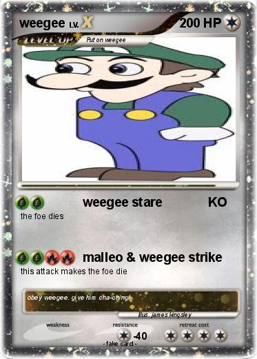 Pokemon weegee
