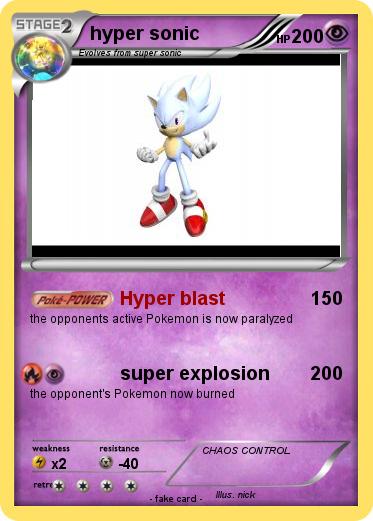 Pokemon hyper sonic