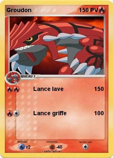 Pokemon Groudon