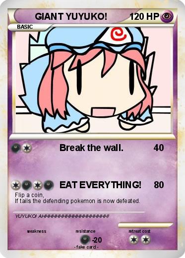 Pokemon GIANT YUYUKO!