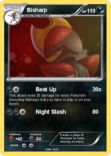 Pokemon Bisharp