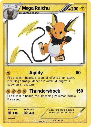 Pokemon Mega Raichu