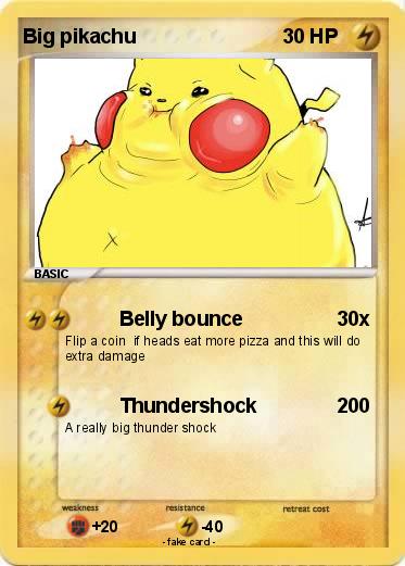 Pokemon Big pikachu