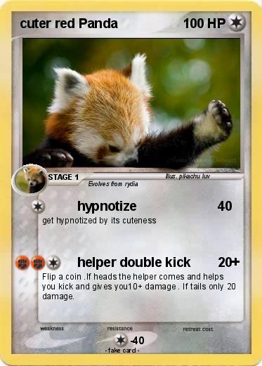 Pokemon cuter red Panda