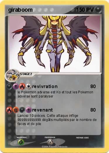 Pokemon giraboom 