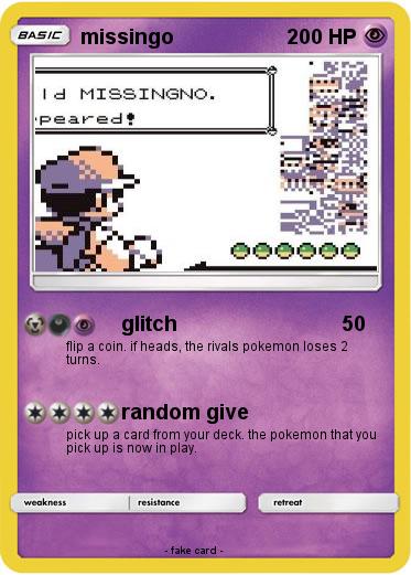 Pokemon missingo