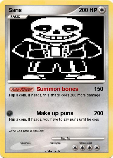Pokemon Sans