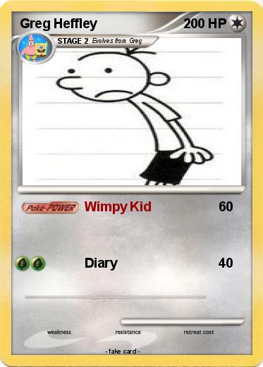 Pokemon Greg Heffley