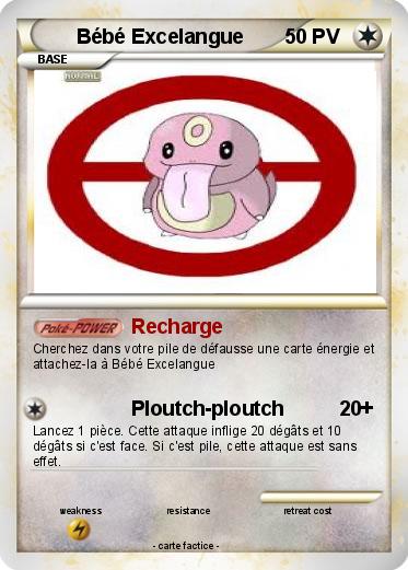 Pokemon Bébé Excelangue