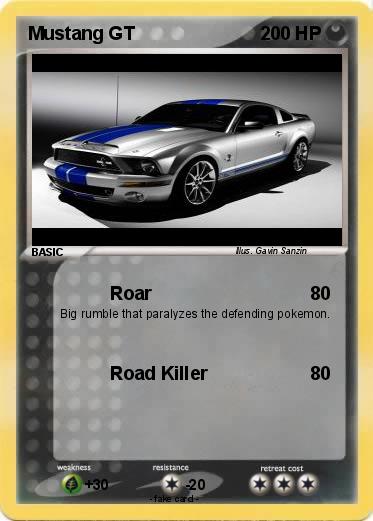 Pokemon Mustang GT